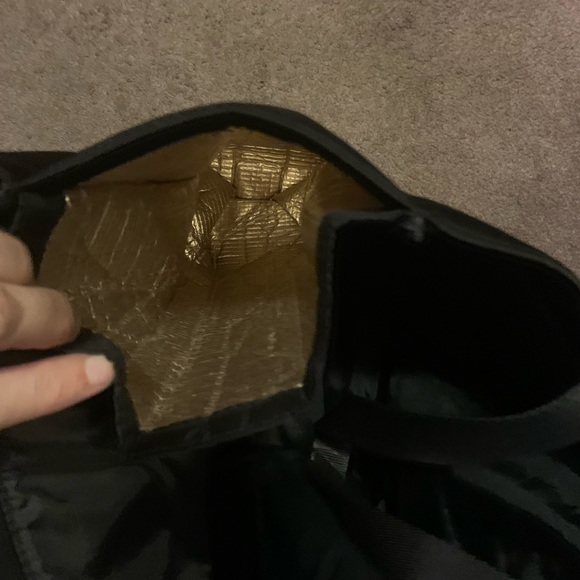 Victoria's Secret 👜 🍾 Limited 🤩 Black/Gold 2 side Insulated Wine CoolerTote - Picture 6 of 7